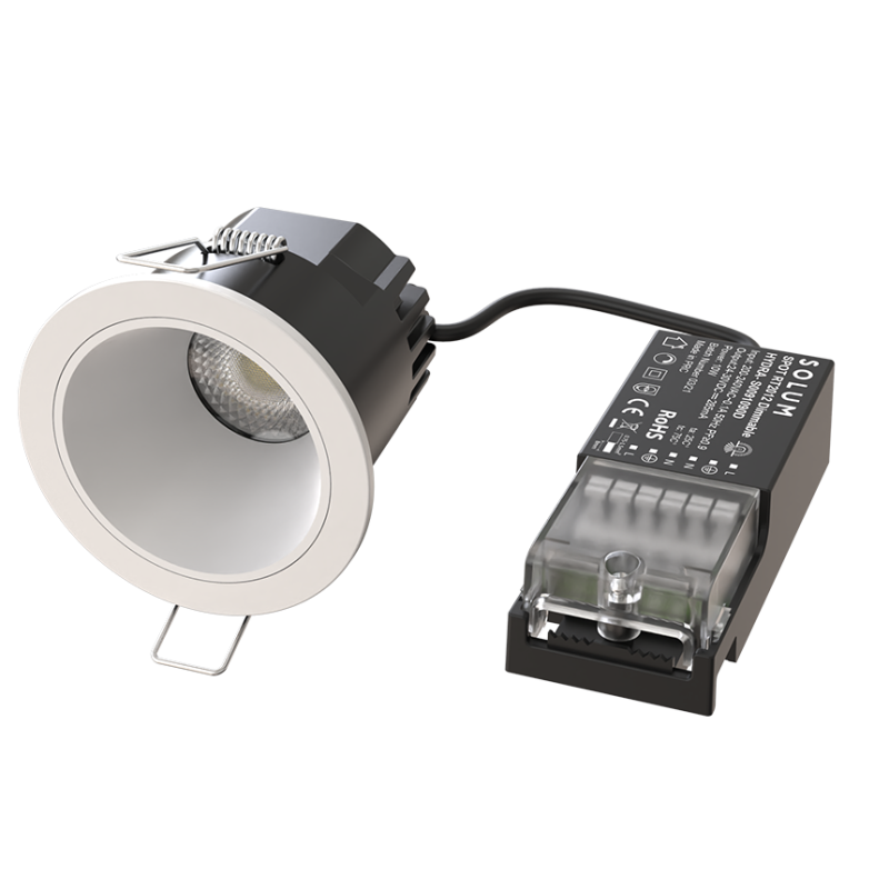 SOLUM - HYDRA Spot encastré blanc 10W, 700-760Lm, dimmable, CCT 2700K/3000K/4000K - S0091090D