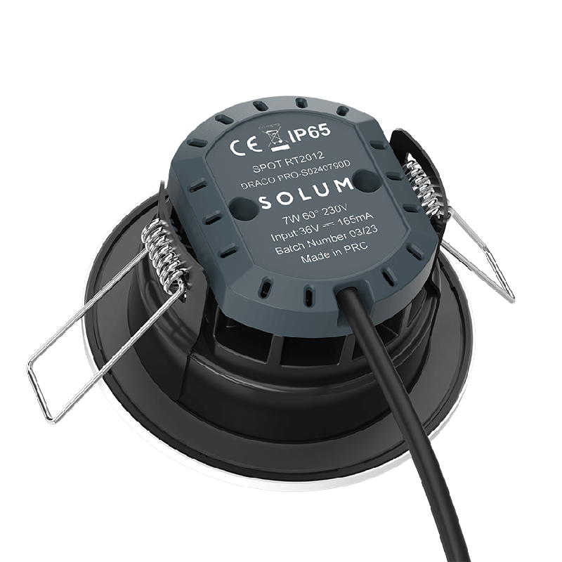 DRACO PRO Spot version maitre esclave a detecteur de mouvements integre IP65 RE2020 CCT - S0240790D - SOLUM