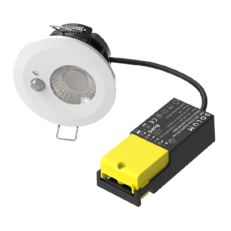 DRACO PRO Spot version maitre esclave a detecteur de mouvements integre IP65 RE2020 CCT - S0240790D - SOLUM