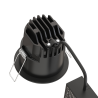 HYDRA Spot encastré noir 10W, 700-760Lm, 40°, dimmable, CCT 2700K/3000K/4000K - S0101090D - SOLUM