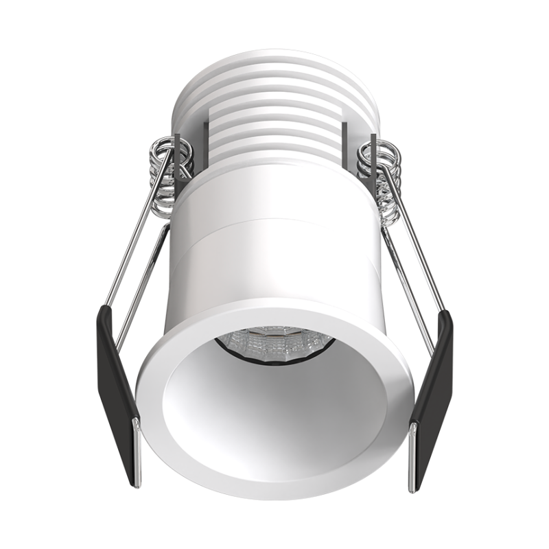 SOLUM - LYRA Mini Spot encastré blanc 5W, CCT 2700-3000-4000K, 350-400Lm, dimmable, basse luminance - S0210490D