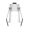 SOLUM - LYRA Mini Spot encastré blanc 5W, CCT 2700-3000-4000K, 350-400Lm, dimmable, basse luminance - S0210490D
