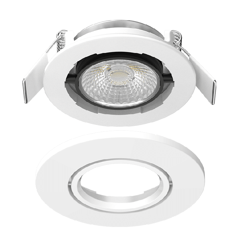 LIBRA Spot encastré 6W, 600lm, dimmable, orientable, 2700-3000-4000K - SOLUM - S0050690D