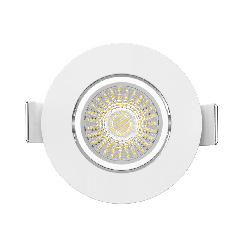 LIBRA Spot encastré 6W, 600lm, dimmable, orientable, 2700-3000-4000K - S0050690D - SOLUM