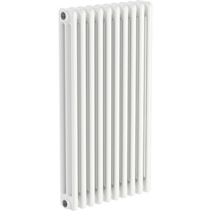 Radiateur en acier tubulaire vertical blanc - IVREA - THERMADOR