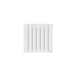Radiateur chaleur douce connecté horizontal blanc brillant - BILBAO 4 - THERMOR