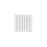 Radiateur chaleur douce connecté horizontal blanc brillant - BILBAO 4 - THERMOR