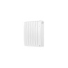 Radiateur chaleur douce connecté horizontal blanc brillant - BILBAO 4 - THERMOR
