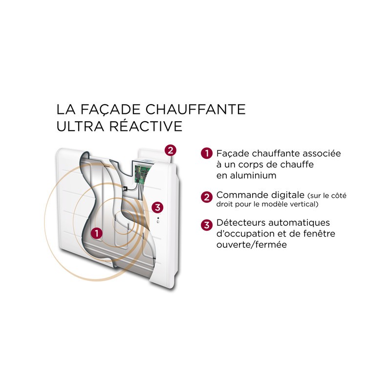 Radiateur chaleur douce OVATION 3 - THERMOR