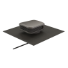 Sortie de toit VMC Valetis anthracite diamètre 160mm - UBBINK - 172113