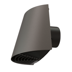 Terminal horizontal Contego 160mm noir gris - UBBINK - 188843