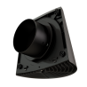 Terminal horizontal Contego 160mm noir gris - UBBINK - 188843