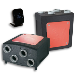 VMC double flux autoréglable by-pass 100 % automatique - VORTICE - VDFT4