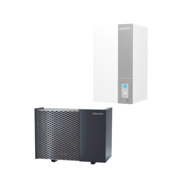 Ensemble Pompe à chaleur Air Eau Monobloc IXTRA M monophasé - ATLANTIC