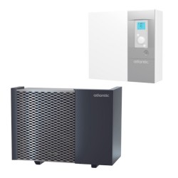 Ensemble Pompe à chaleur Air Eau Monobloc IXTRA M Compact monophasé - ATLANTIC