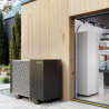 Ensemble Pompe à chaleur Air Eau Monobloc IXTRA M DUO triphasé - ATLANTIC