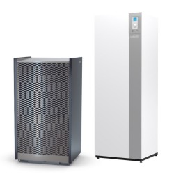 Ensemble Pompe à chaleur Air Eau Monobloc IXTRA M DUO monophasé - ATLANTIC