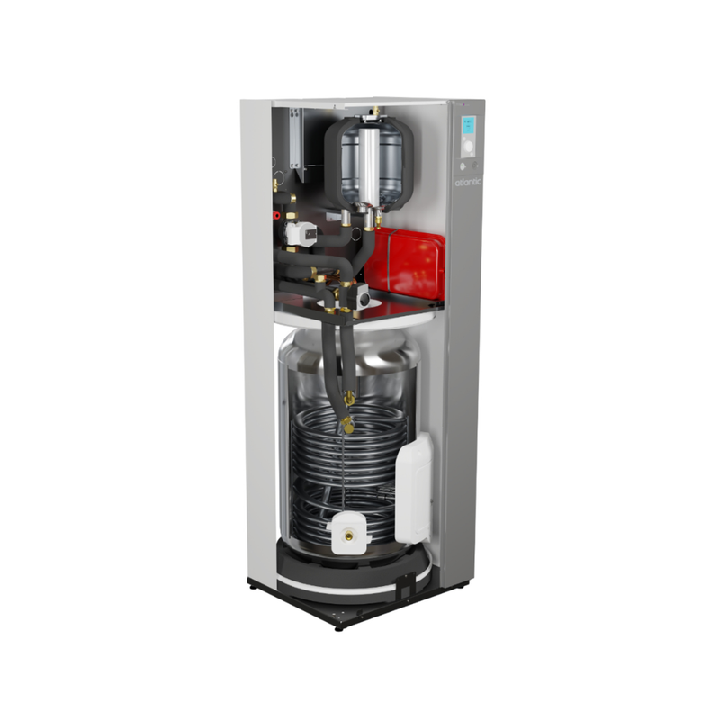 Ensemble Pompe à chaleur Air Eau Monobloc IXTRA M DUO monophasé - ATLANTIC