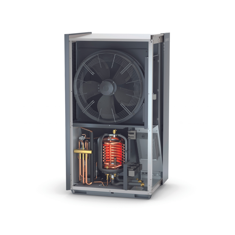 Ensemble Pompe à chaleur Air Eau Monobloc IXTRA M DUO monophasé - ATLANTIC