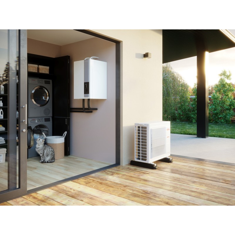 Pompe à chaleur split air eau Alfea Extensa S monophasée - ATLANTIC