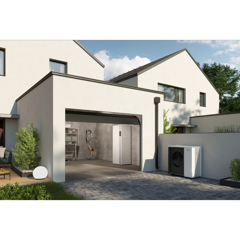 Pompe à chaleur monobloc air eau Alfea Extensa M Duo monophasée - ATLANTIC