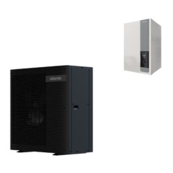 Pompe à chaleur monobloc air eau Alfea M Compact monophasée - ATLANTIC
