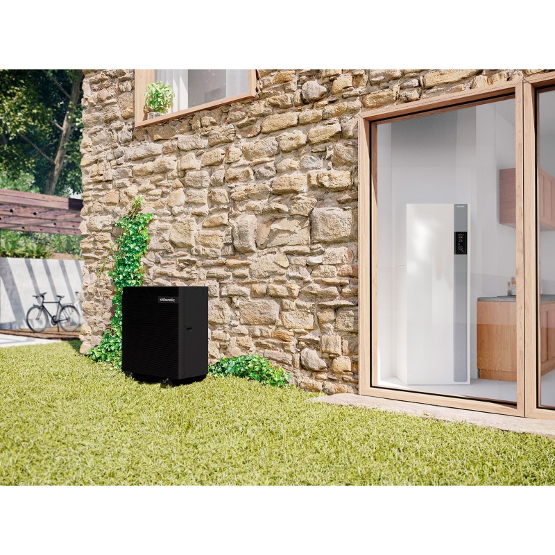 Pompe à chaleur monobloc air eau Alfea M Duo triphasée - ATLANTIC