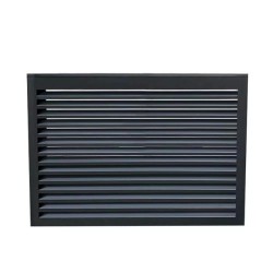 Face dos pour cache en aluminium anthracite taille S - DECOCLIM - 23AS7016-DOS