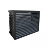 Cache unité extérieure aluminium anthracite - DECOCLIM