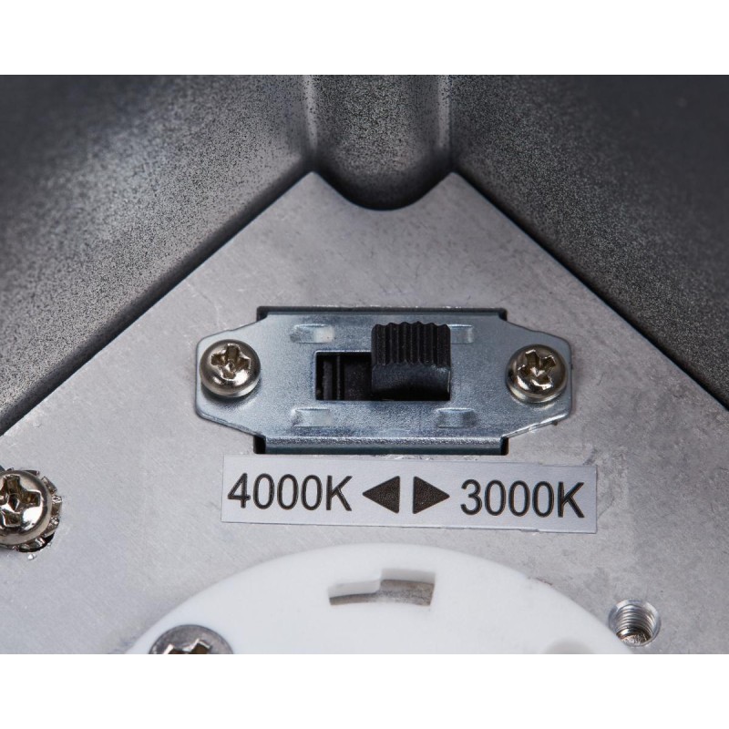 Plafonnier extérieur ENOLA carré S gris LED 9W 3000K/4000K IP65 - SLV - 1003420
