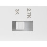 Applique D-RING S extérieur 2700/3000&nbsp;K PHASE IP65 noir bord de mer - SLV - 1007911