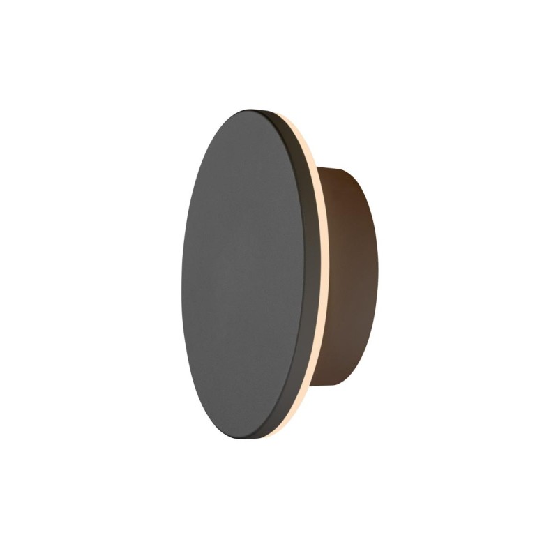 Applique D-RING S extérieur 2700/3000&nbsp;K PHASE IP65 noir bord de mer - SLV - 1007911