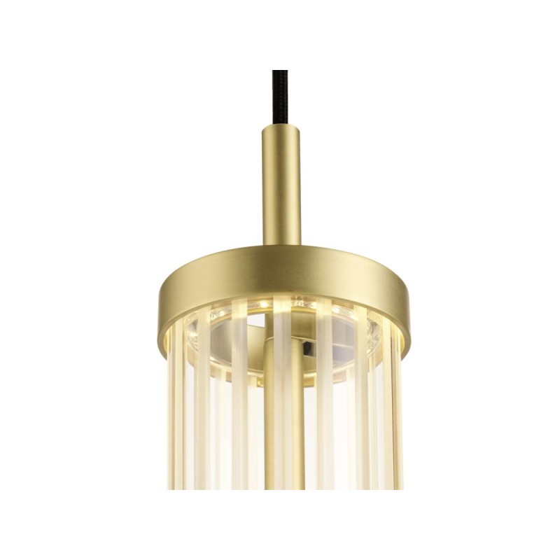 Suspension QUIMERA intérieur L150 cm 2700/3000 K PHASE laiton brossé - SLV - 1008033
