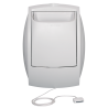 Bouche d'extraction autoréglable bi-débit 30/90-20/75 m3/h sans fût – MODULO – ALDES