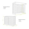 Cache unité extérieure aluminium blanc - DECOCLIM
