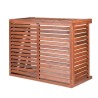 Cache unité extérieure aluminium blanc - DECOCLIM