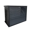 Cache unité extérieure aluminium blanc - DECOCLIM