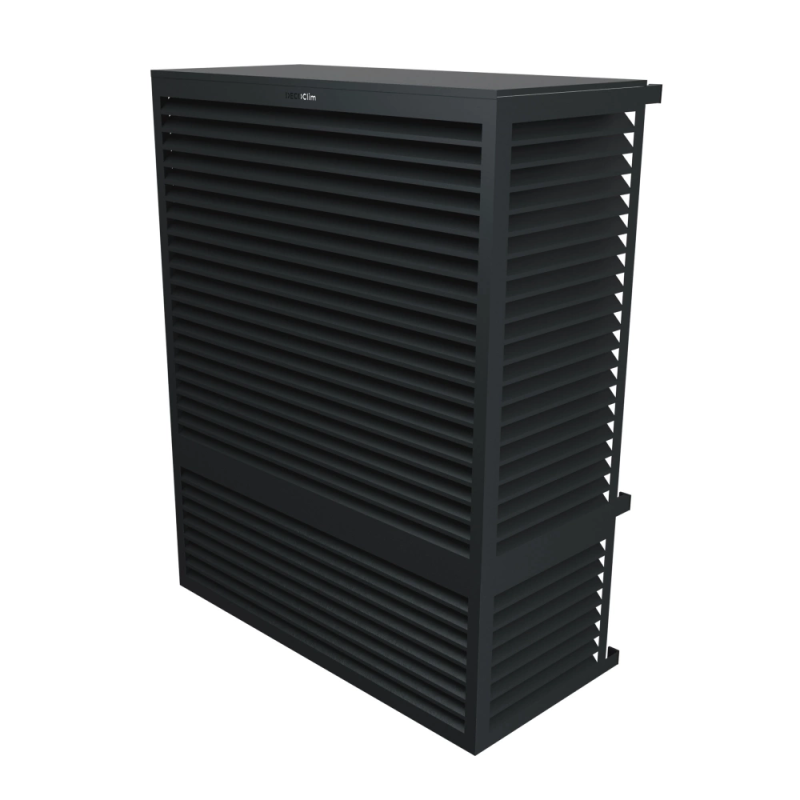 Cache unité extérieure aluminium blanc - DECOCLIM