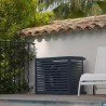 Cache unité extérieure aluminium blanc - DECOCLIM