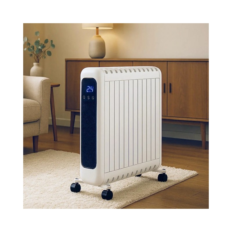 Radiateur mobile digital à inertie sèche mobile - STYLE - ROINTE