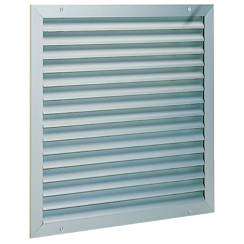 Grille extérieure murale en aluminium anodisé 300x300 mm - ALDES - 11052039
