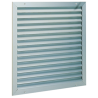 Grille extérieure murale en aluminium anodisé 300x300 mm - ALDES - 11052039