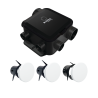 Kit VMC Simple flux EasyHOME Auto DHU COMPACT + 3 grilles design ColorLINE® - ALDES - 11026052