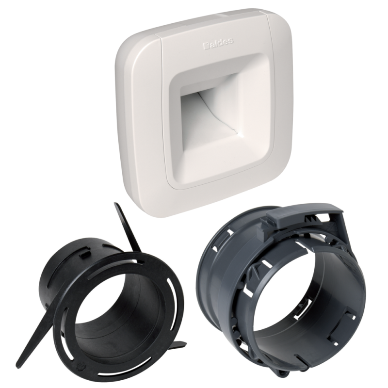 Kit bouche BDH WC présence W16 diamètre 80mm + manchette - ALDES - 11033684