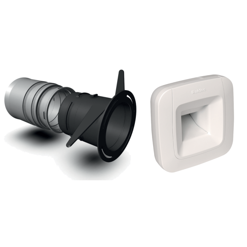 Kit Optiflex® BDH bain/WC BW51 diamètre 80mm pour F1-F5 - ALDES - 11033690