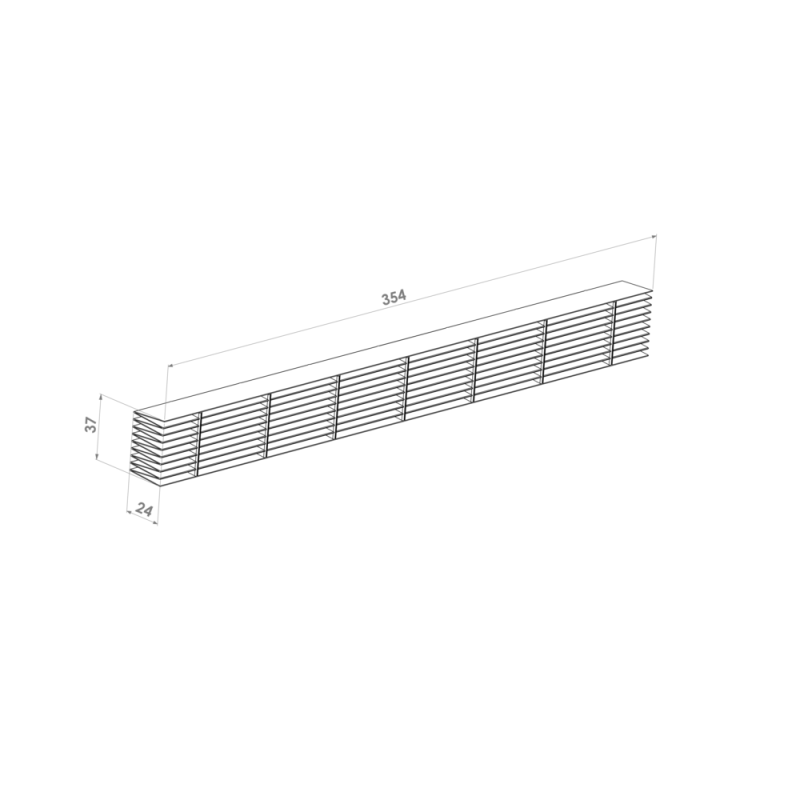 Filtre pollens AirFILTER 2 pour menuiserie - blanc - ALDES - 11011588