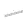 Filtre pollens AirFILTER 2 pour menuiserie - blanc - ALDES - 11011588