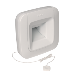 Bouche hygroréglable BDH WC W16 5/30 m³/h sans fût cordelette blanc - ALDES - 11015122